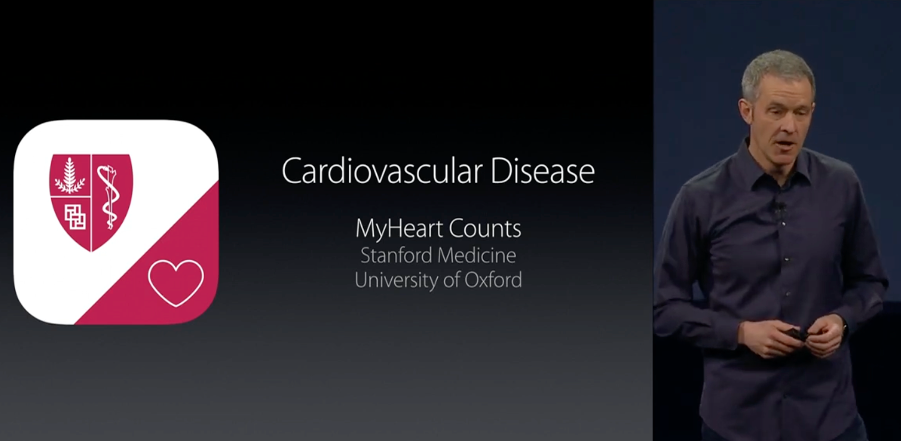 My Heart Counts presented at Apple's 2015 event